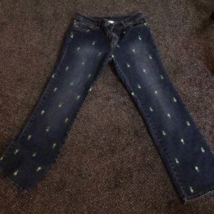 Lilly Pulitzer Pineapple Jeans